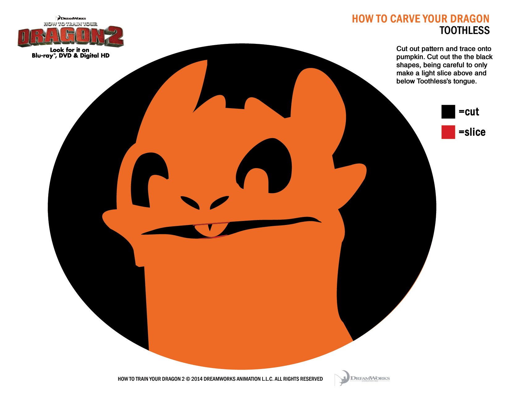 Dreamworks Animation How To Train Your Dragon 2 Halloween Masks, Pumpkin Stencil and Recipes #DragonsInsiders #HTTYD2 5