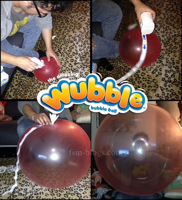 Details about   The Amazing WUBBLE Bubble Ball Air Pump Battery Operated 72060-1 No Nozzle 