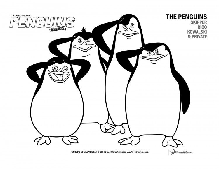 PENGUINS OF MADAGASCAR Activity Sheets #PenguinsInsiders