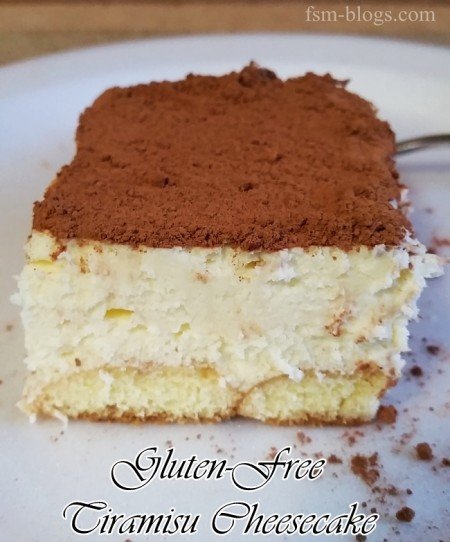 Gluten-Free Tiramisu Cheesecake
