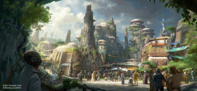 Star Wars-Themed Lands Coming to Disney Parks #StarWars