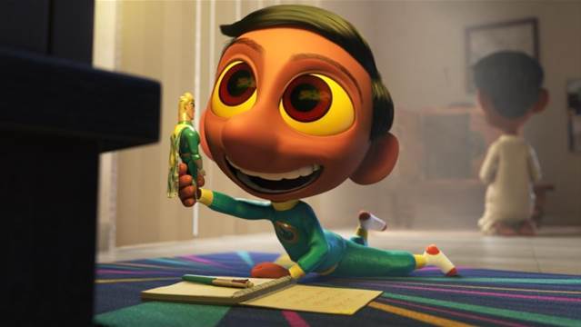 Get a First Look at Disney•Pixar's Short Film Sanjay’s Super Team #GoodDino #SanjaysSuperTeam 3