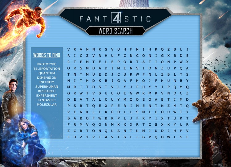 Giveaway! Win Fantastic Four on Blu-Ray #FantasticInsiders 5
