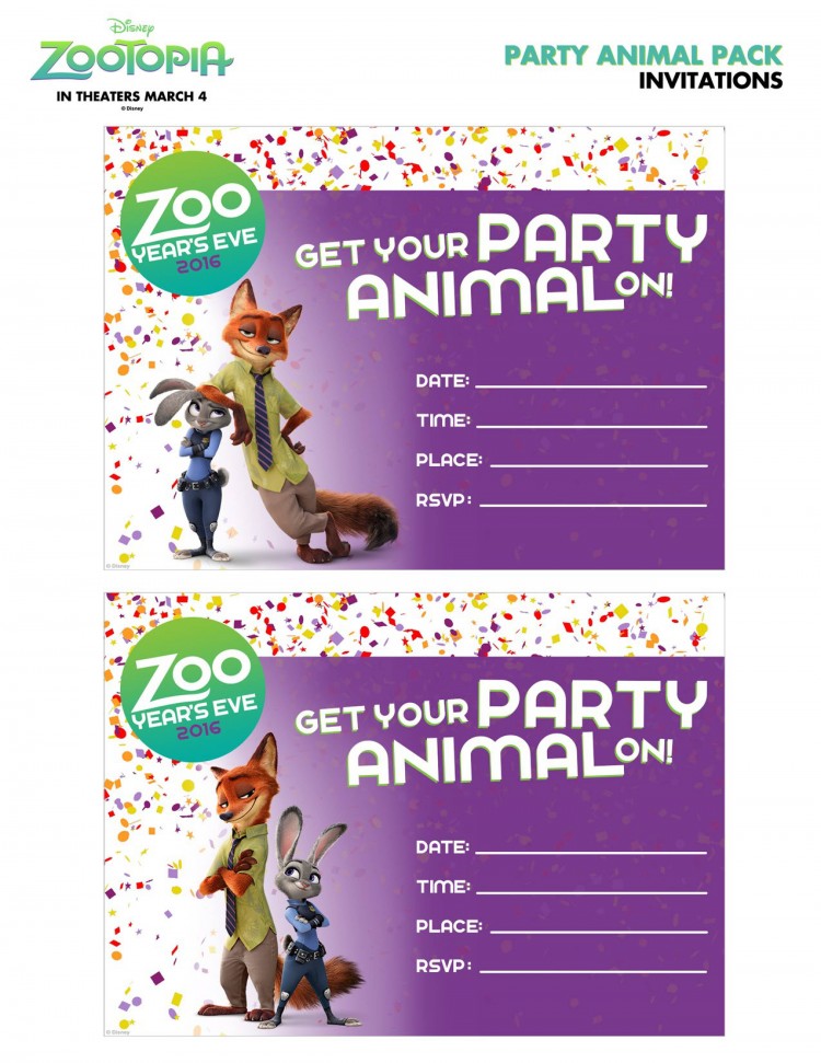 Zootopia Party Animal Pack-1