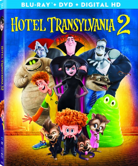 Drac’s Pack is Back! Get Hotel Transylvania 2 Blu-ray, DVD and Video On Demand TODAY! #HT2