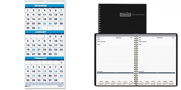 House of Doolittle 2016 3-Month Wall Calendar and Meeting Note Planner #ShopletReviews