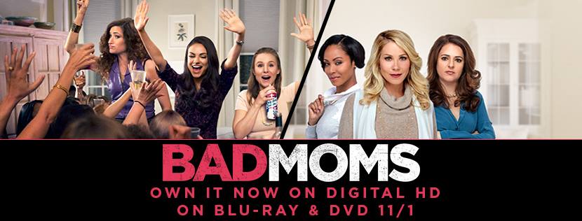 Enter to Win Bad Moms on Blu-Ray #BadMoms 2