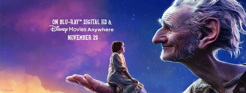 The BFG” comes to Digital HD, Blu-ray™ and Disney Movies Anywhere Nov 29 #TheBFG