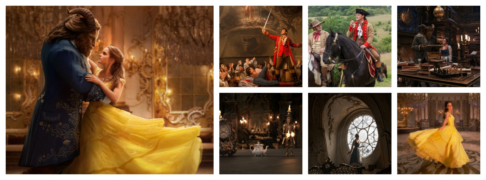 Brand NEW Images from Disney's Beauty and the Beast #BeOurGuest #BeautyAndTheBeast