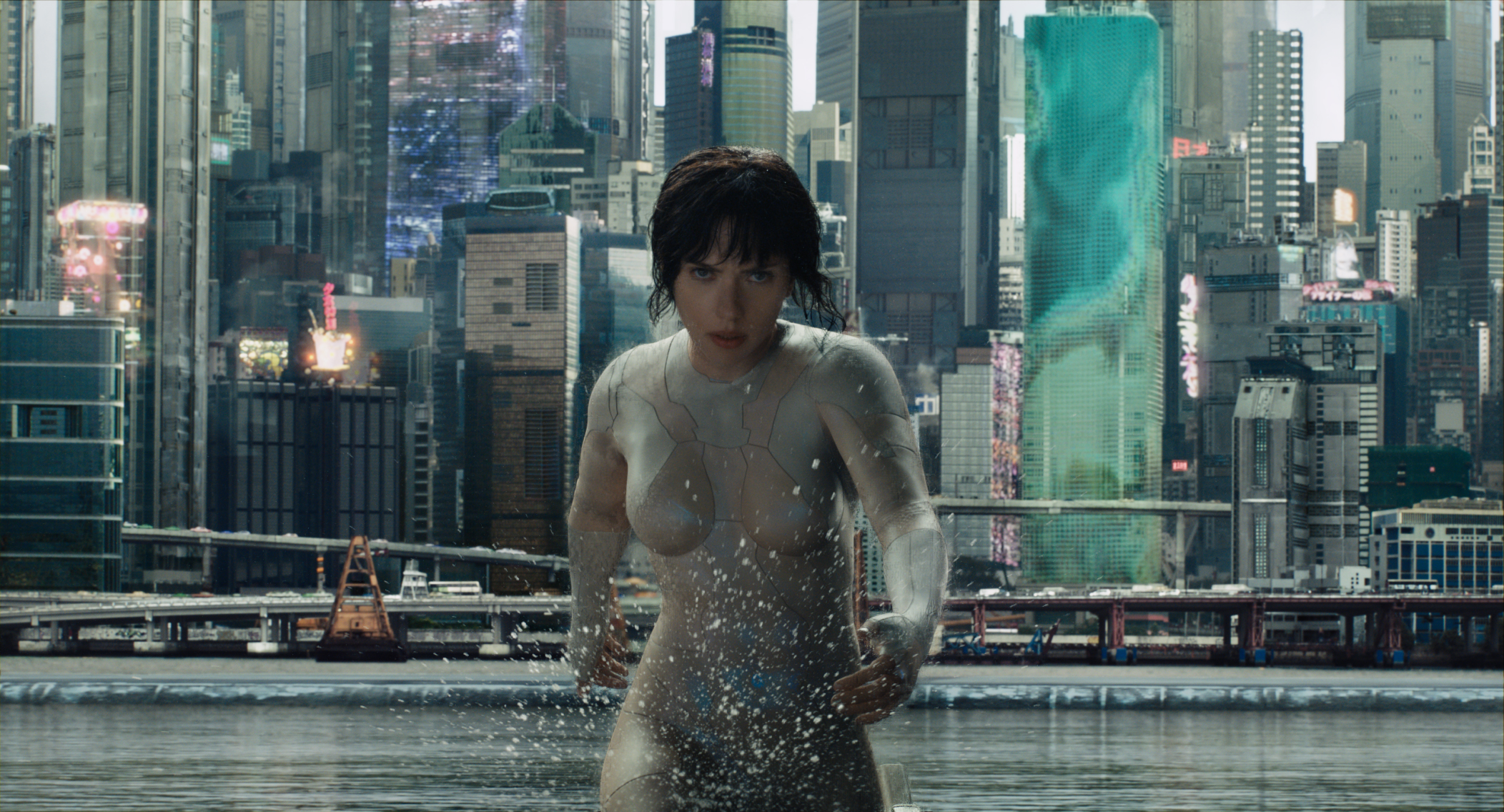 Ghost In The Shell Super Bowl TV Spot AND iMA 1