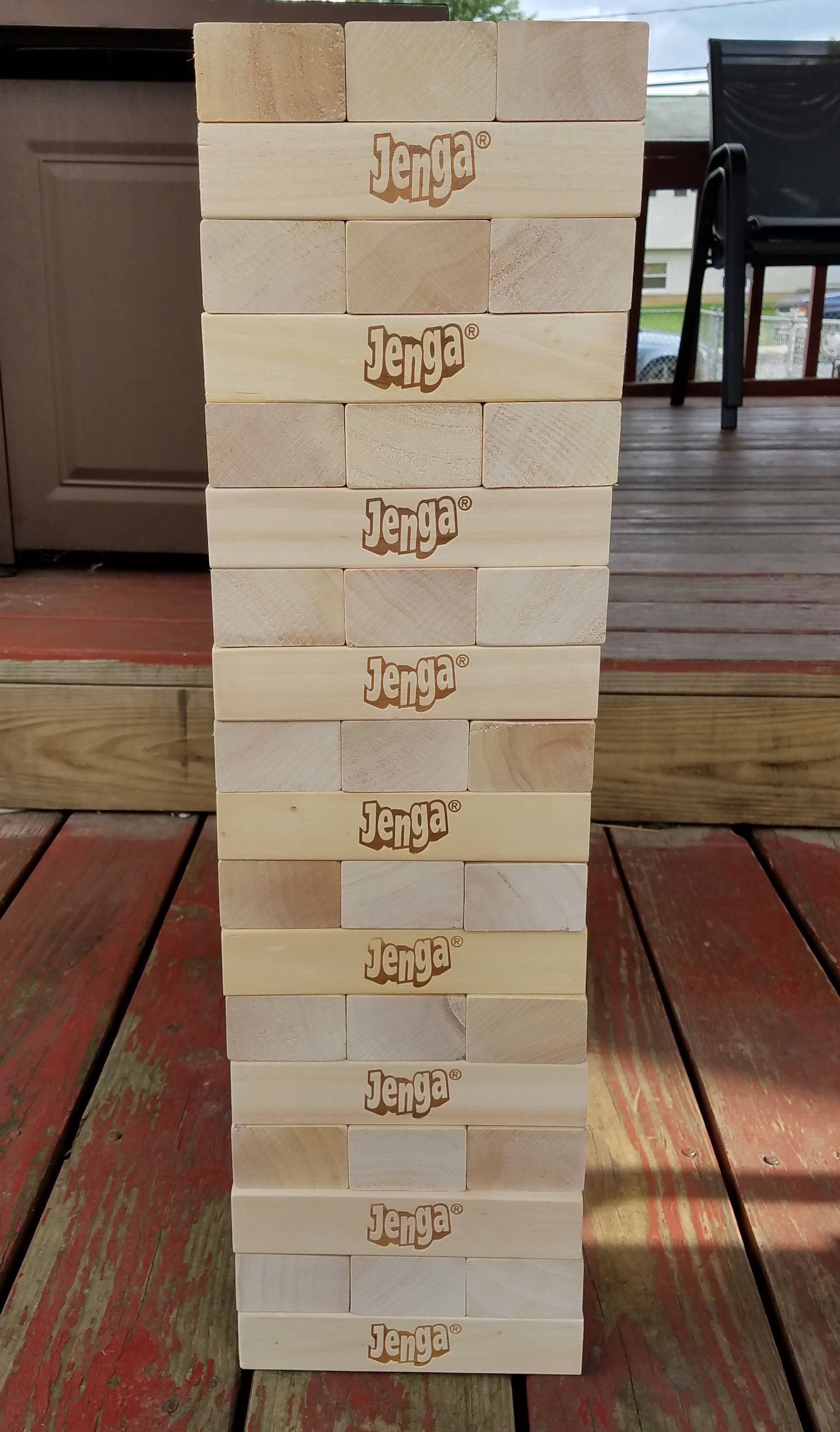 Jenga Giant - Stacks to Over 5 feet - Officially Licensed - JS7