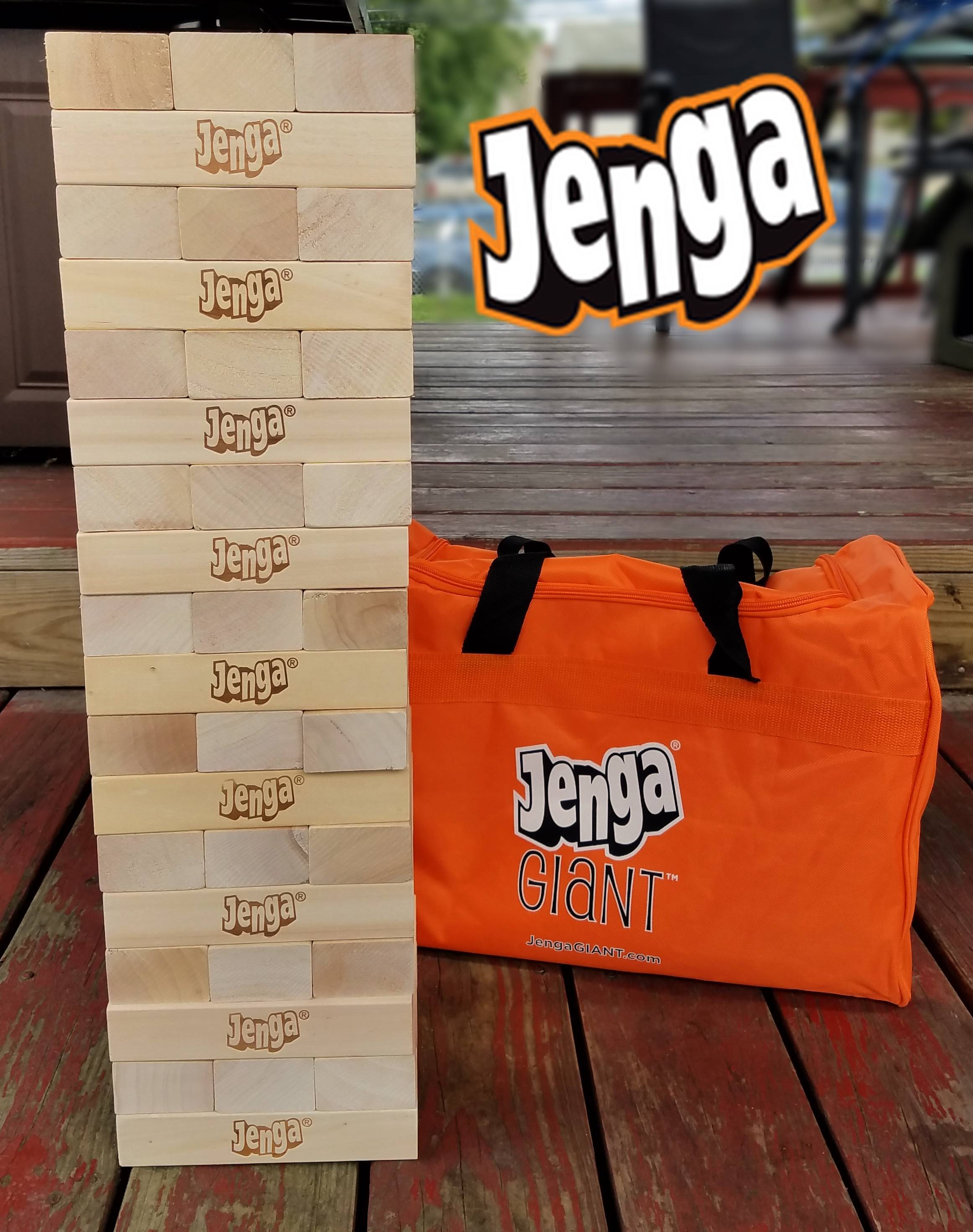 Jenga Giant - Stacks to Over 5 feet - Officially Licensed - JS7
