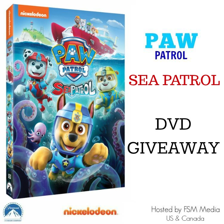 rod Cirkel Gå ned Win 'Paw Patrol: Sea Patrol on DVD #Giveaway #PawPatrol