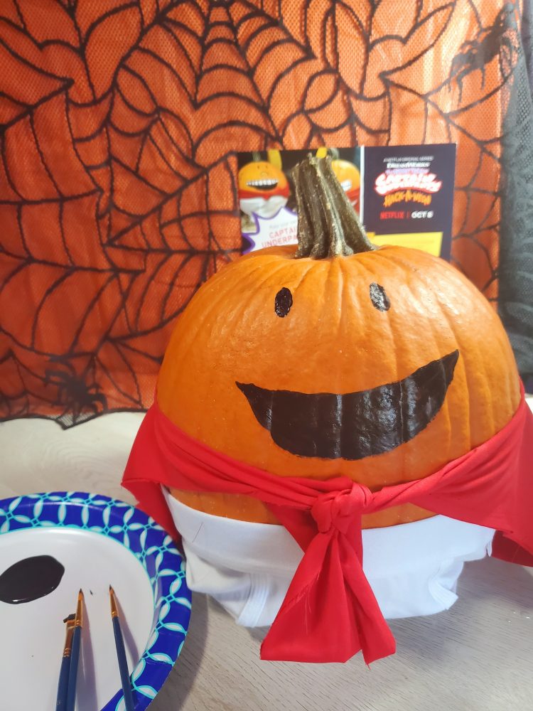 How To Make Your Own Captain Underpants Pumpkin - FSM Media