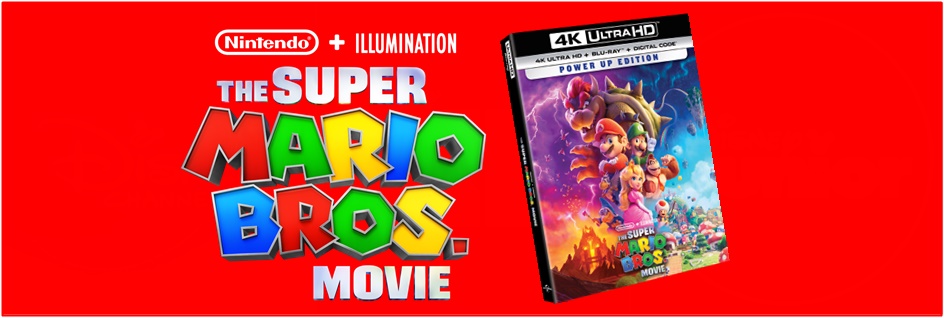 The Super Mario Bros. Movie Blu-ray (Power Up Edition)