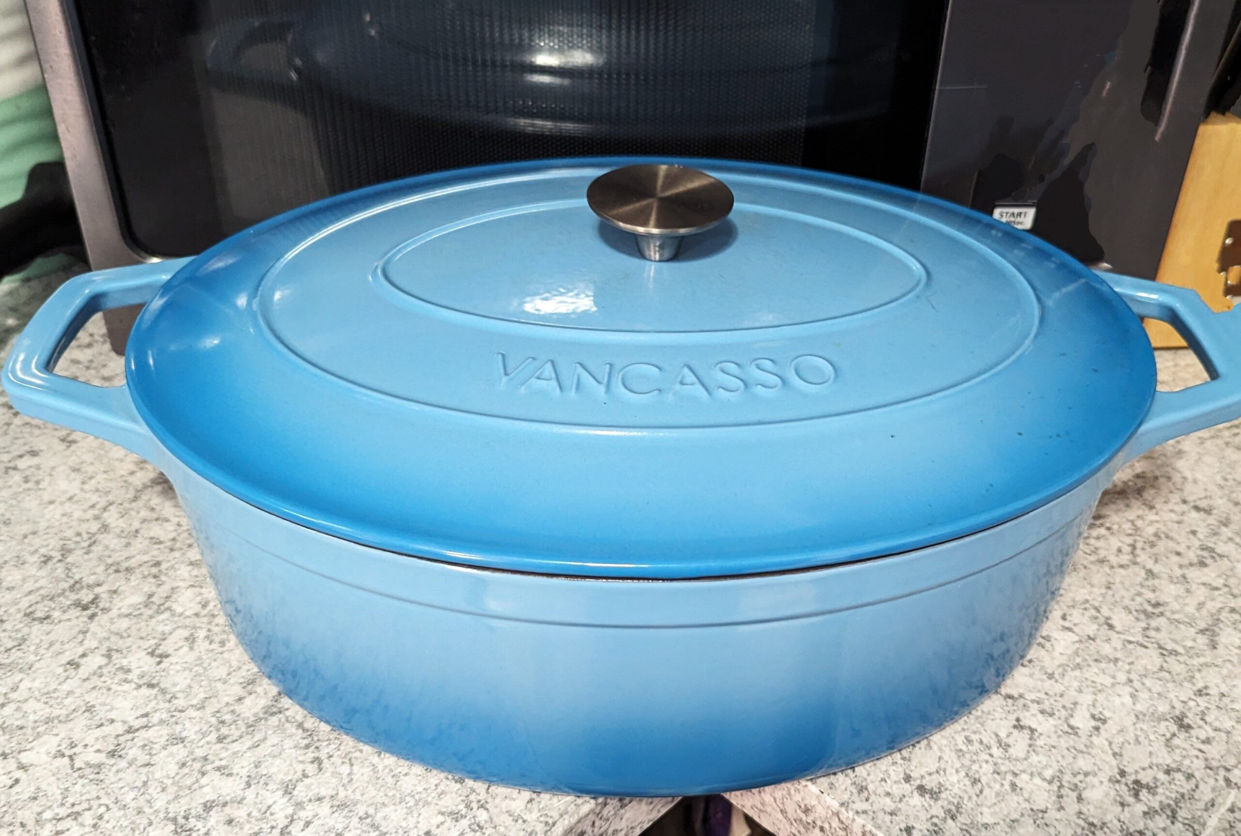 vancasso Enameled Cast Iron Pot 6 Liter Dutch Oven Cookware Pot